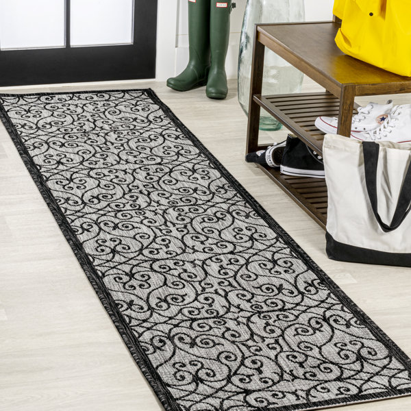 Canora Grey Deronte Gray Indoor/Outdoor Rug & Reviews Wayfair